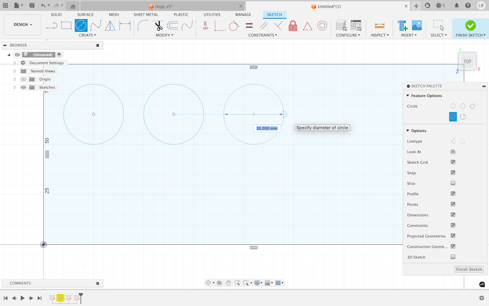 Create circle