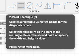 Create rectangle