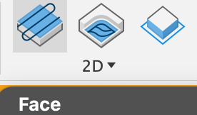 2D faces