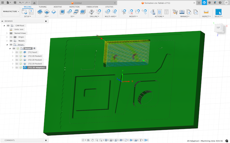 2D adaptative result