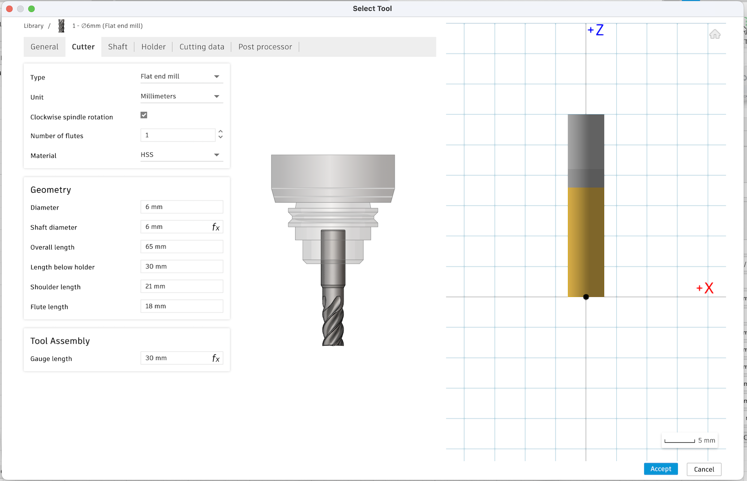 Tool measurements